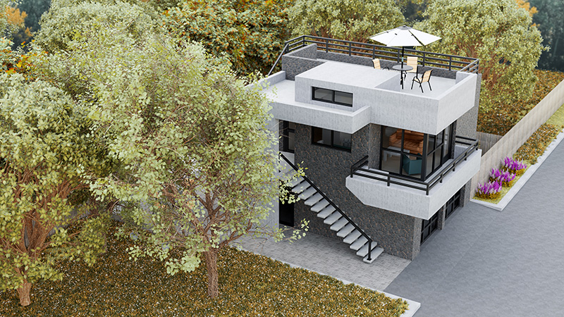 split level home