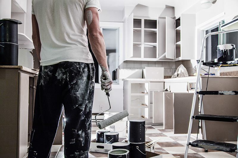 white kitchen