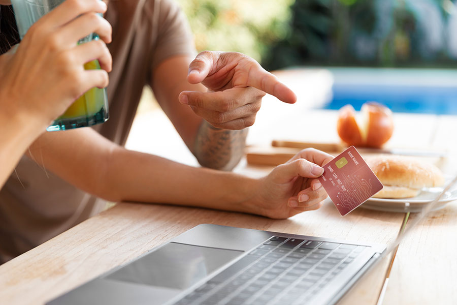 apartment checking credit