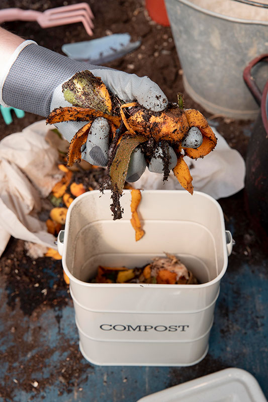 making compost