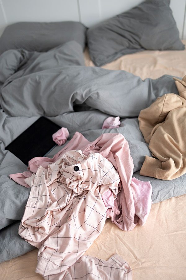 smelly bedroom