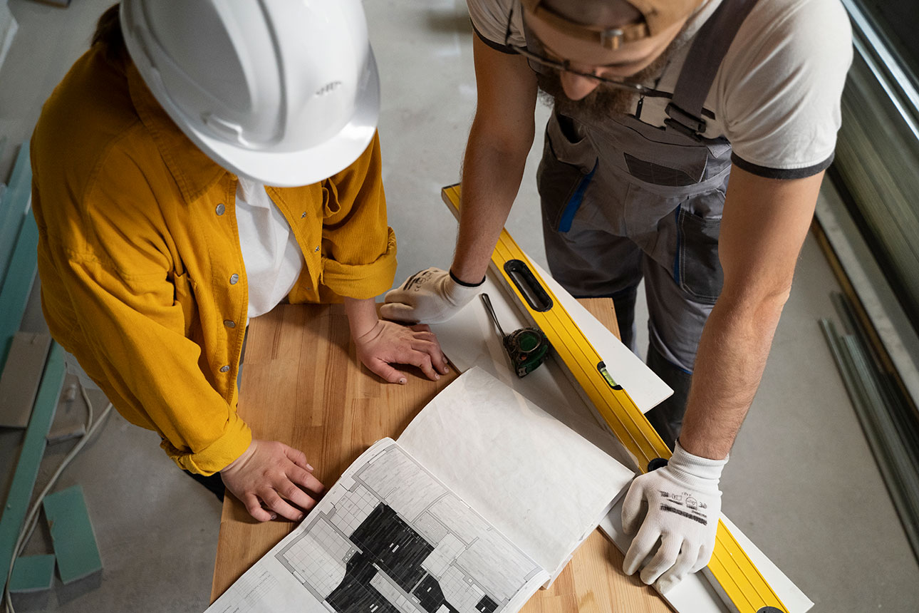 contractor team