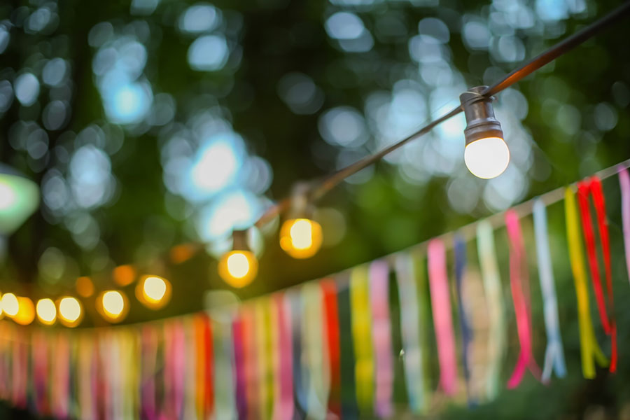 exterior lights