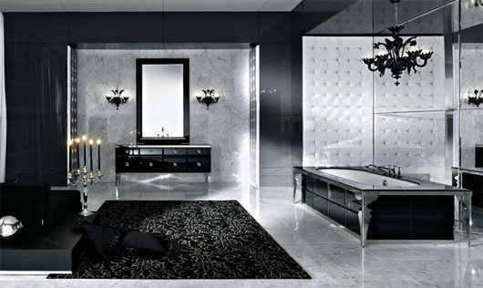 Master bathroom design