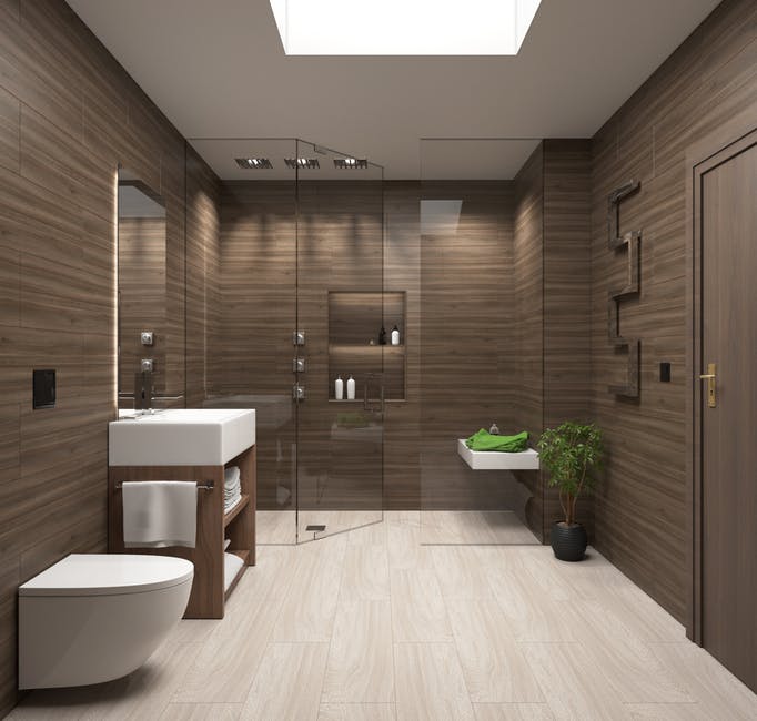 modern bath
