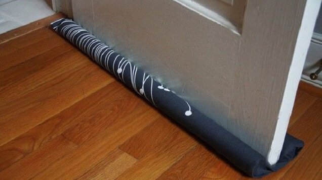 Draft-Stopper for residential soundproofing