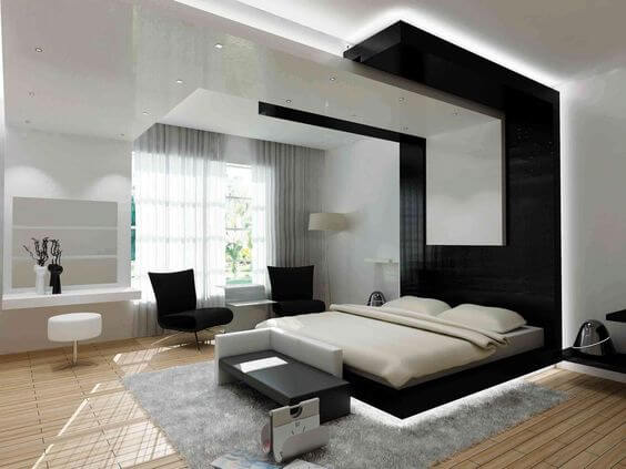 contemporary bedroom