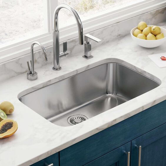 Single Basin Kitchen Sink