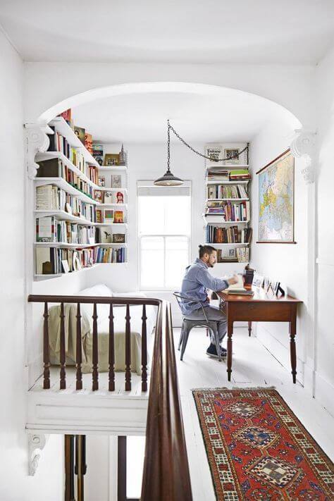 natural lighting in study space