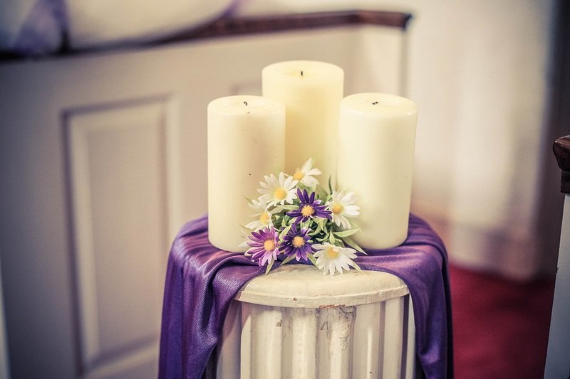lavender scented candles