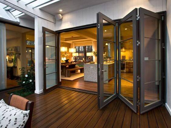 accordion doors