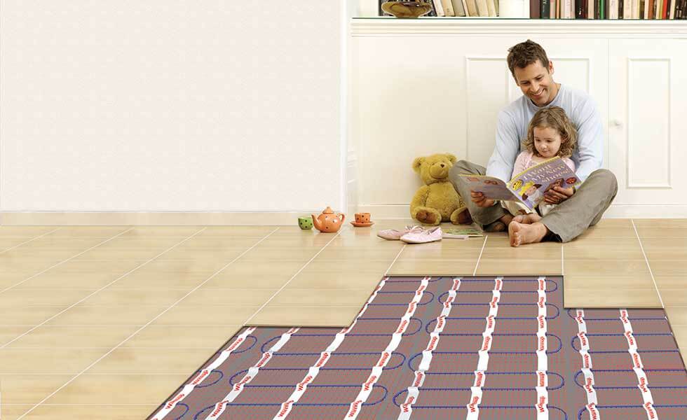 electric radiant floor heating