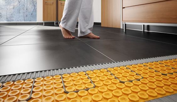 heating floor system