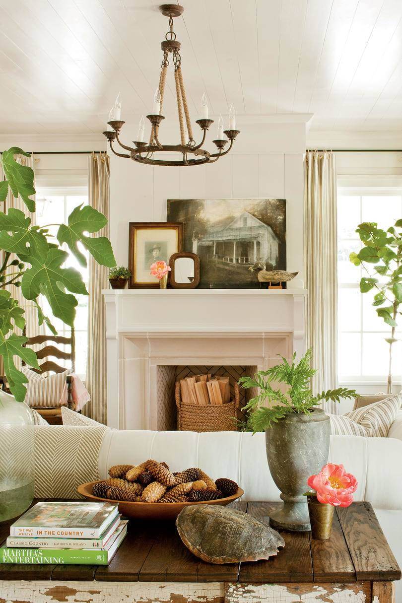fireplace decor