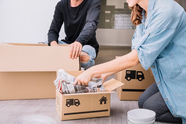 packing boxes