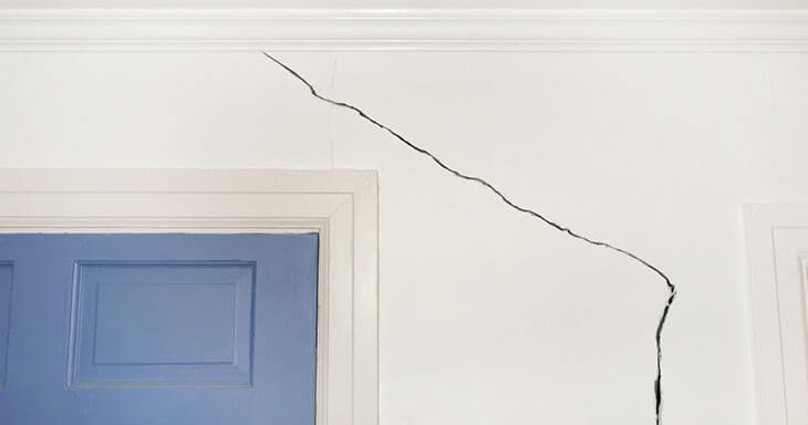 cracks in walls