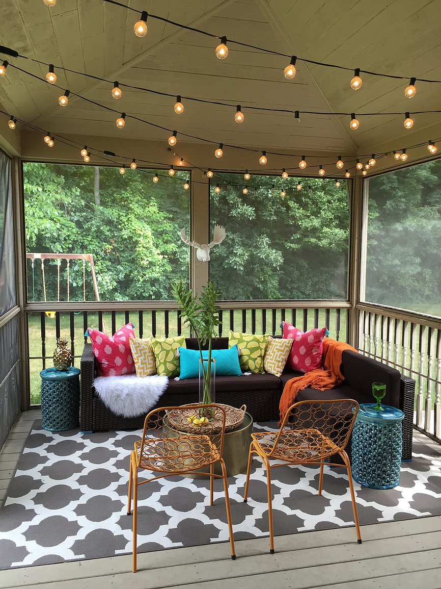 patio string lights