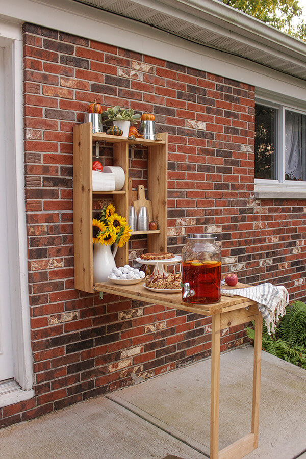 diy outdoor bar