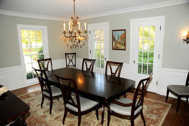 cheap wainscoting for dining room