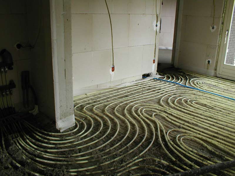 radiant floor heating cost to run