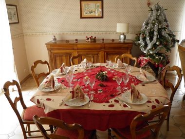 Holiday table