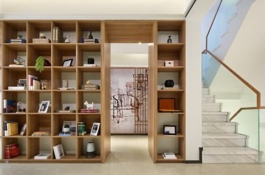 room divider shelves