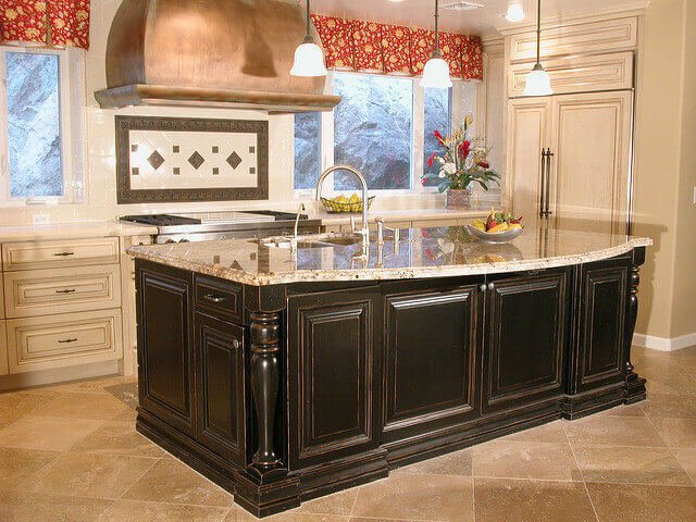 country style kitchen island