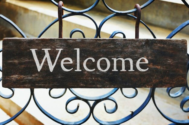 diy welcome sign