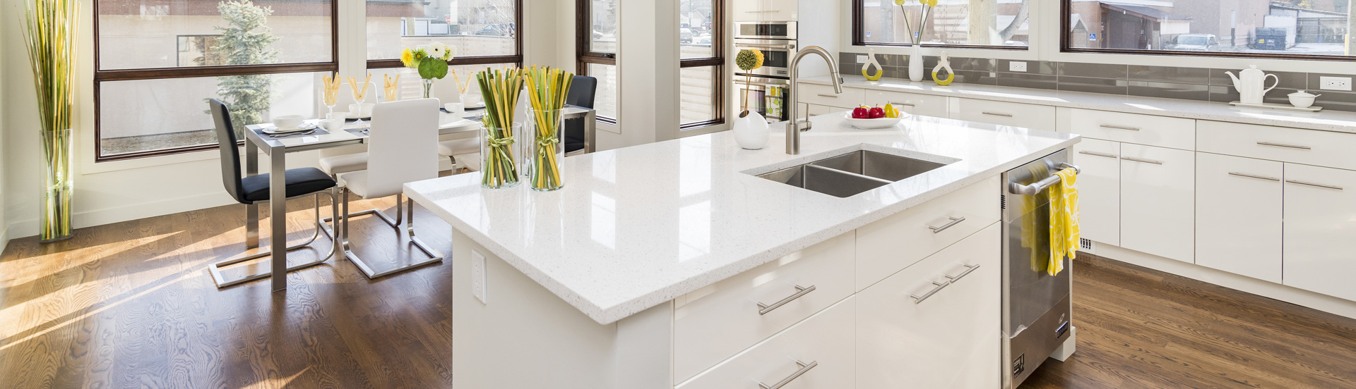 Featured image of post Kitchen Island Dimensions With Sink : This modern farmhouse kitchen&#039;s showstopping piece is its massive dual sink kitchen island.