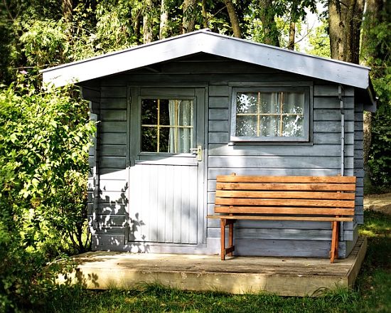 Outdoor shed design