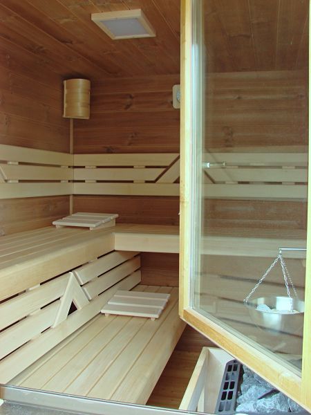 backyard sauna