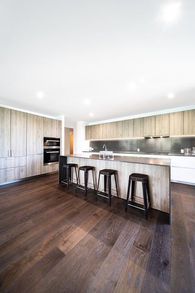 hardwood floor kitchen