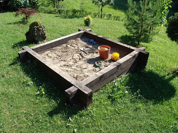 backyard sandbox