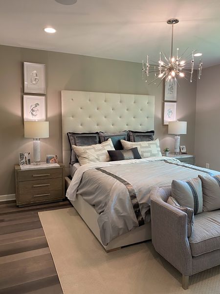 master bedroom lighting layout