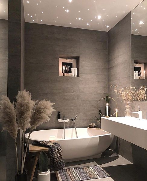 grey bathroom tiles