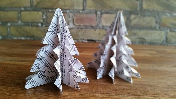 Holiday origami