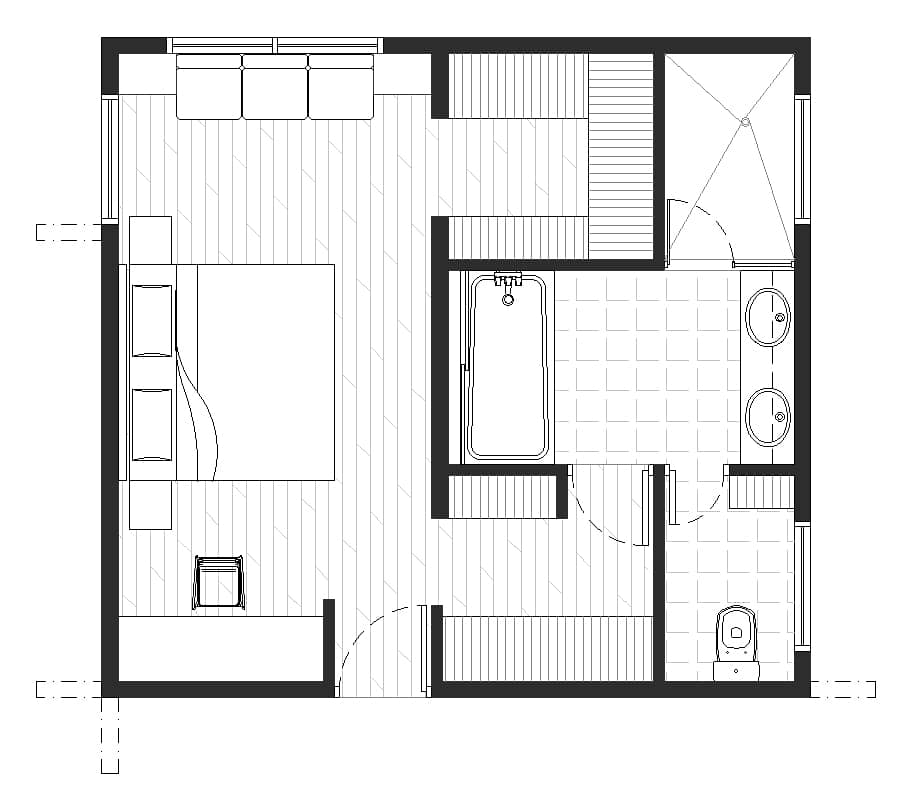 Master Bedroom Suite Addition Floor Plans Milagro Byrnes   Master Bedroom Reading And Desk Area 