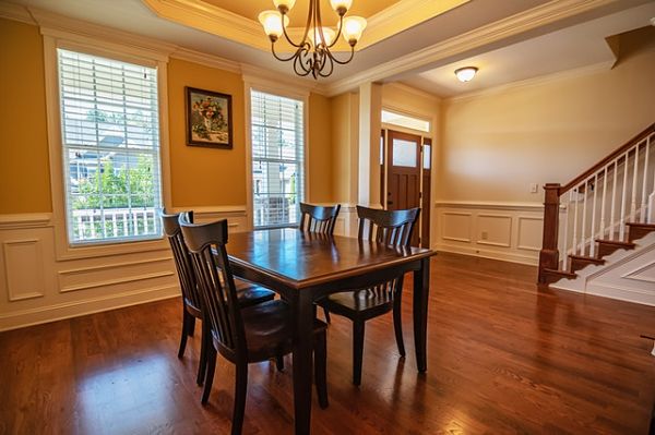 door to dining room