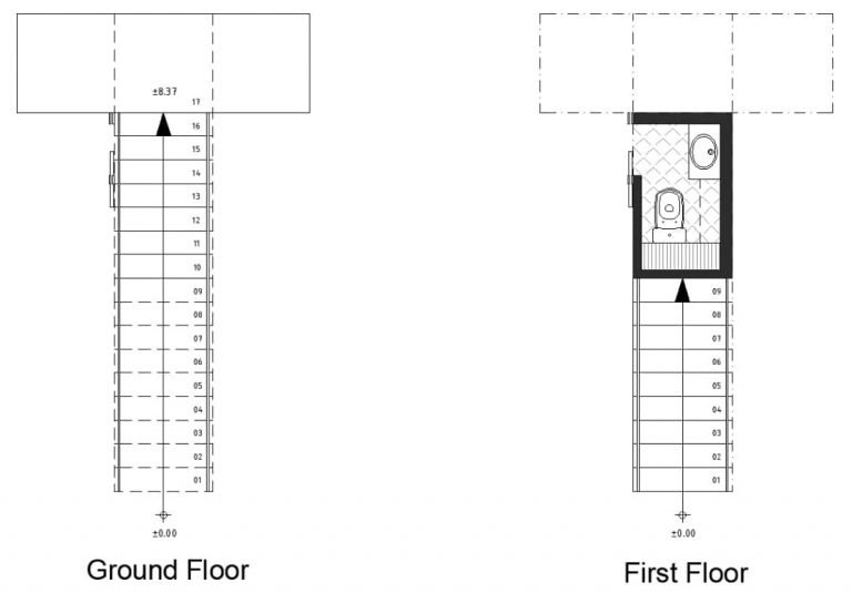 Powder Room Floor Plans by an Expert Architect to Woo You