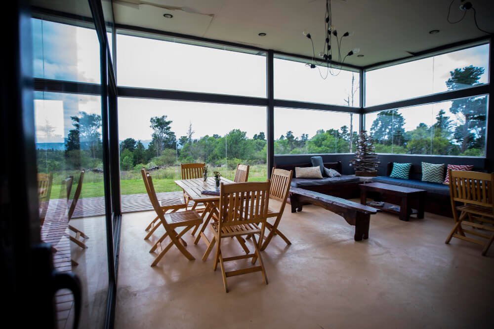 three-season sunroom