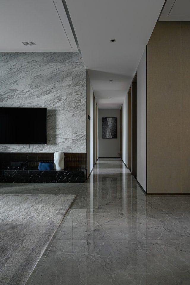 marble flooring types