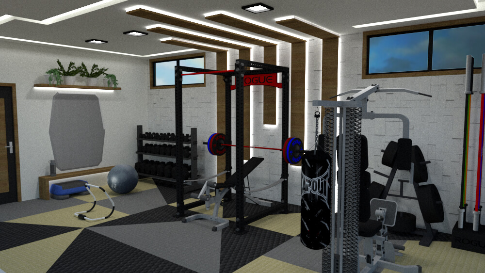 Home Gym Layout Some Great Designs by an Expert Architect