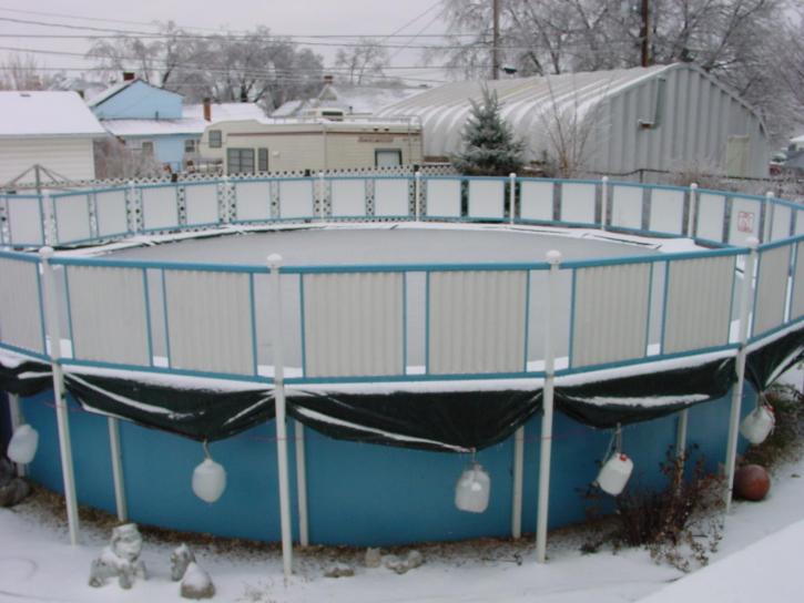 How to winterize an above ground pool