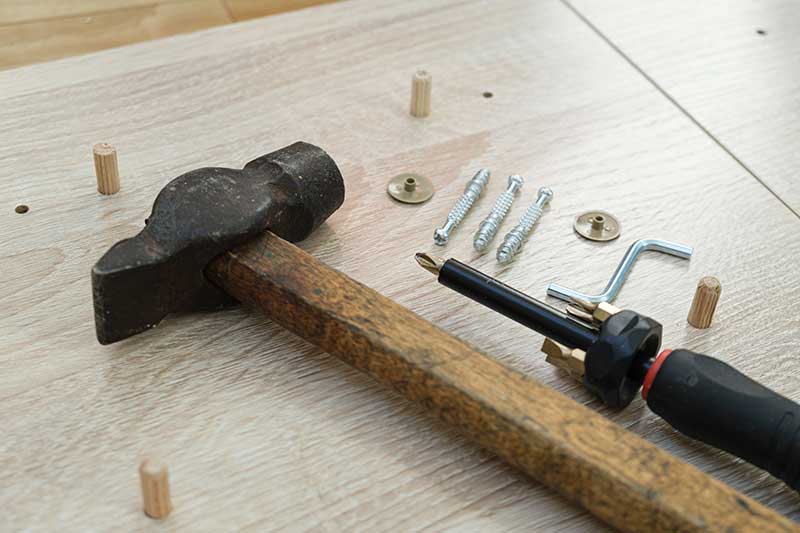 materials in removing screw