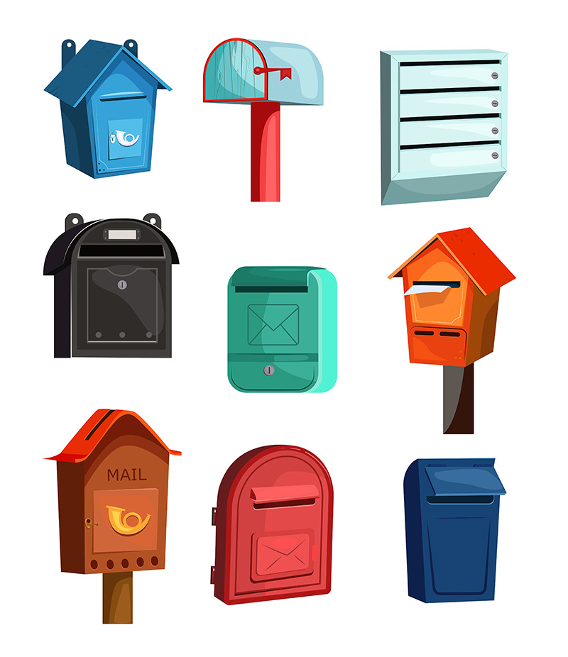 types of mailboxes