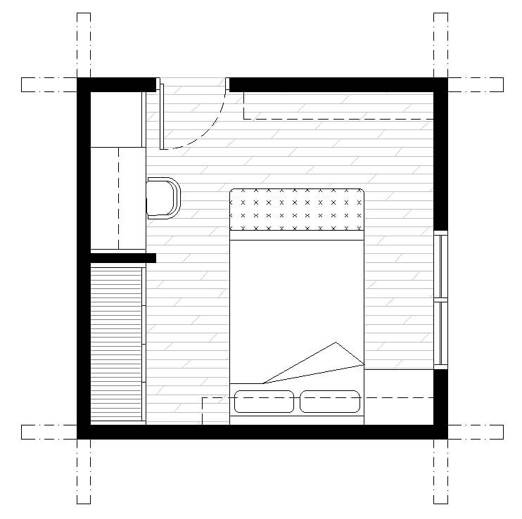 Teen room design layout 2