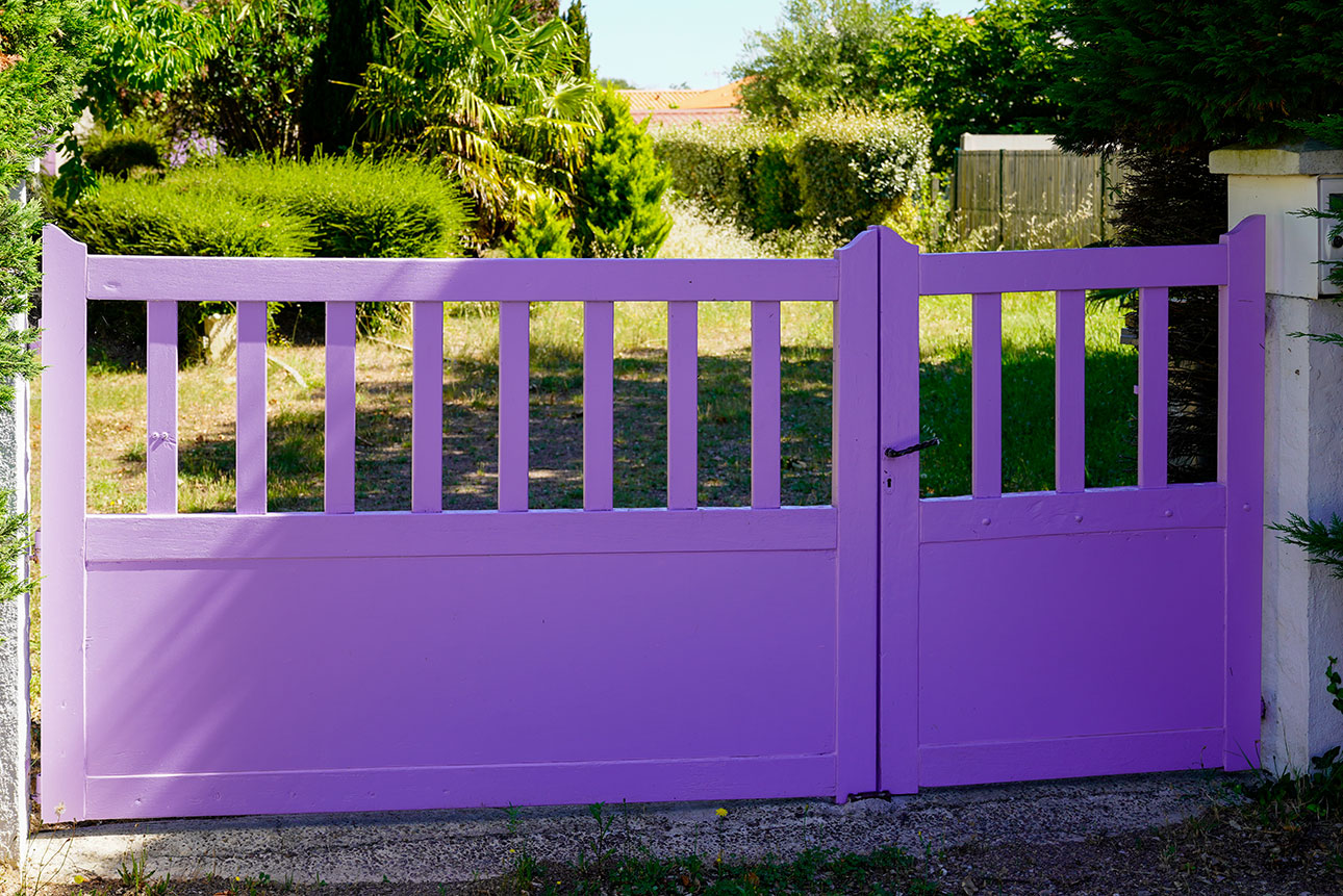 What Does a Purple Fence Mean: Mystery Solved!