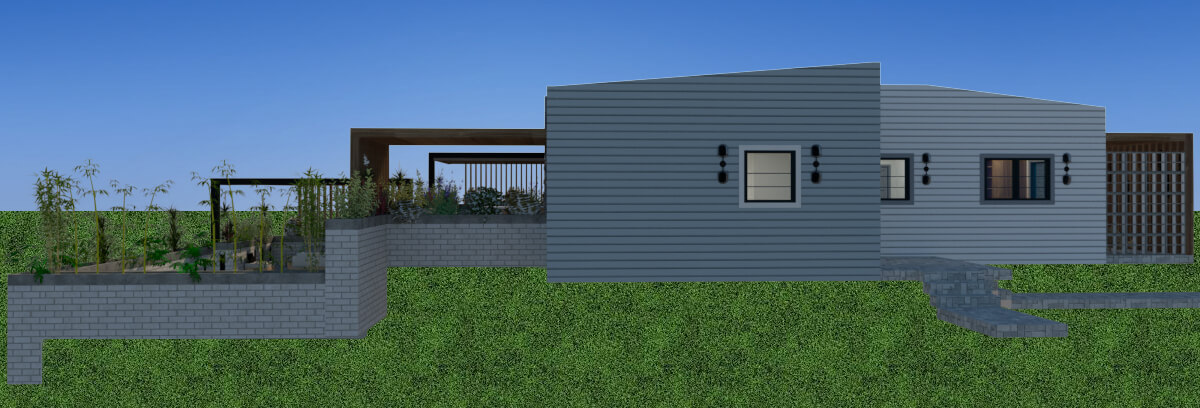 Luxury home floor plan