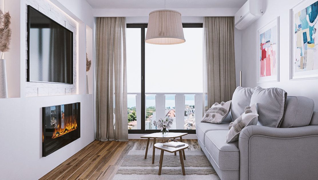 living room render