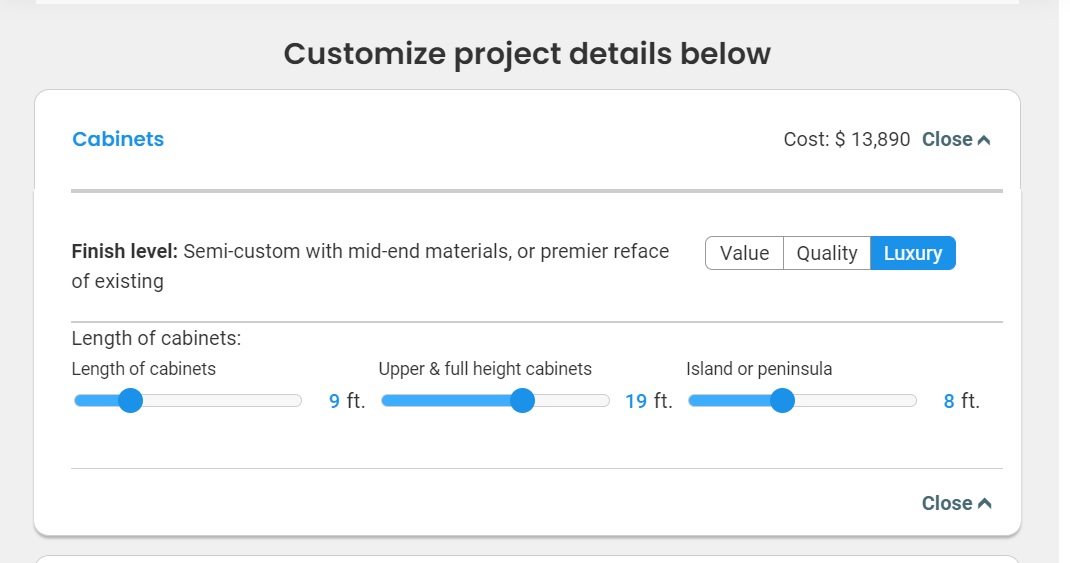 cost to paint cabinets